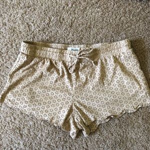 Sexy eyelet shorts
